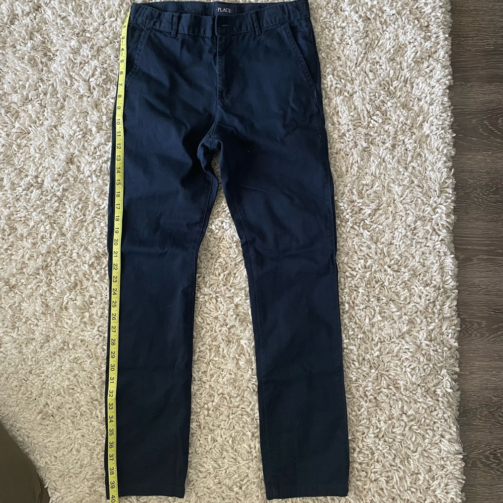 Childrens place Gently used Boys uniform pants size 18